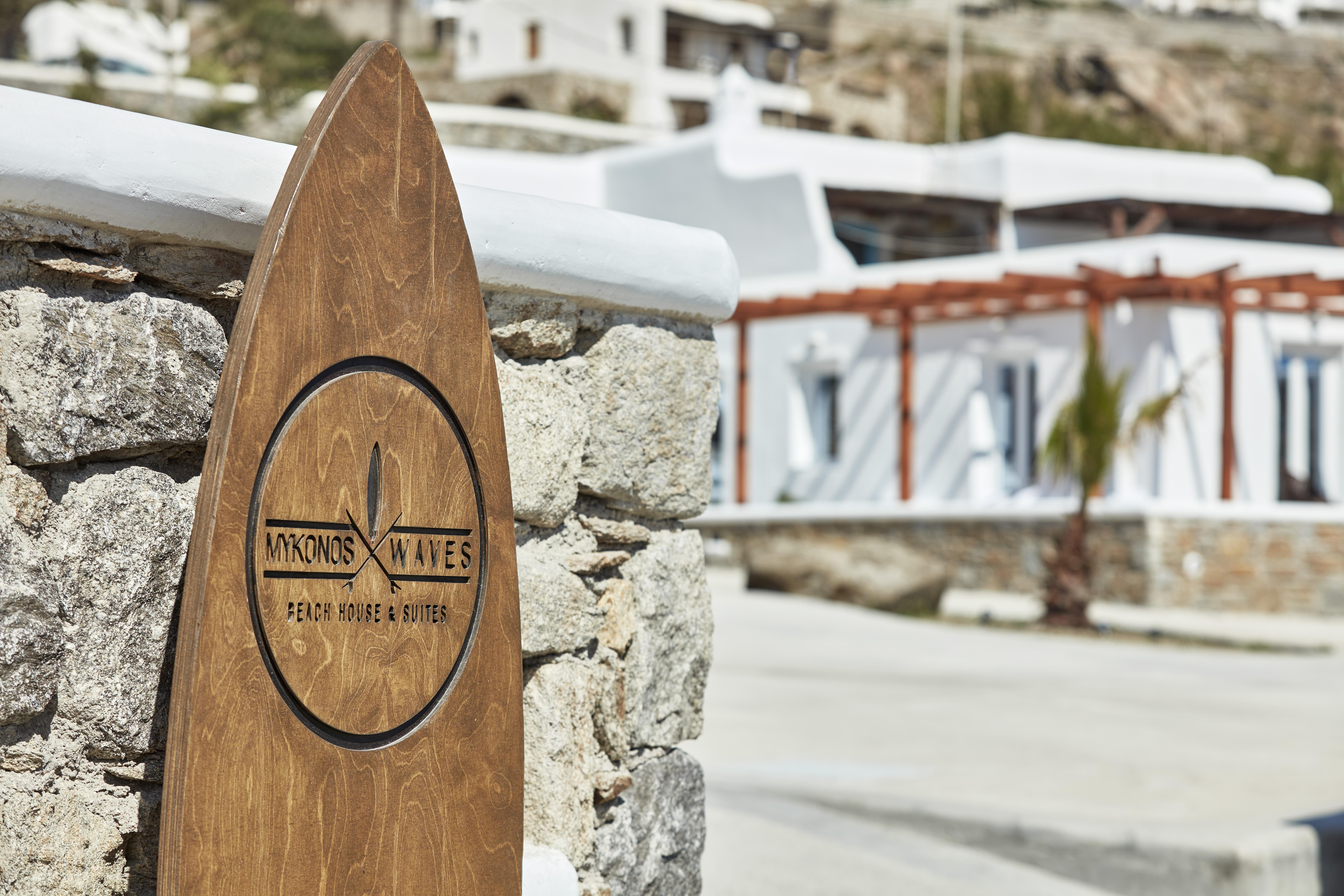 Mykonos Waves Beach House & Suites Ornos (Mykonos) Exterior foto
