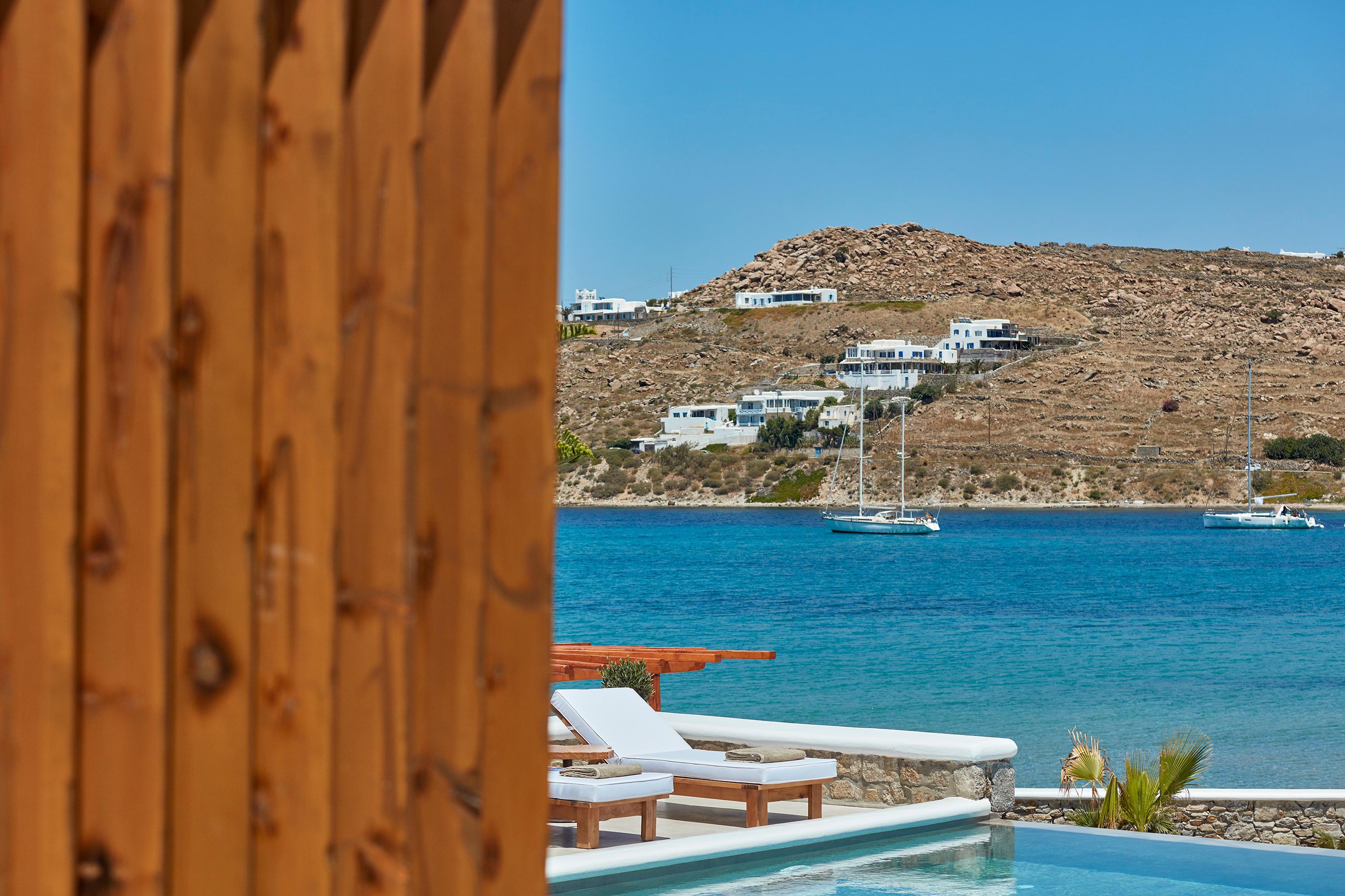 Mykonos Waves Beach House & Suites Ornos (Mykonos) Exterior foto