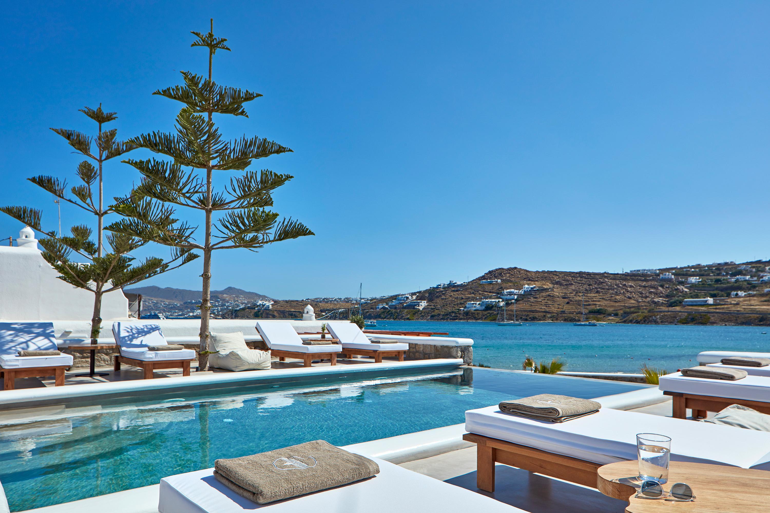 Mykonos Waves Beach House & Suites Ornos (Mykonos) Exterior foto