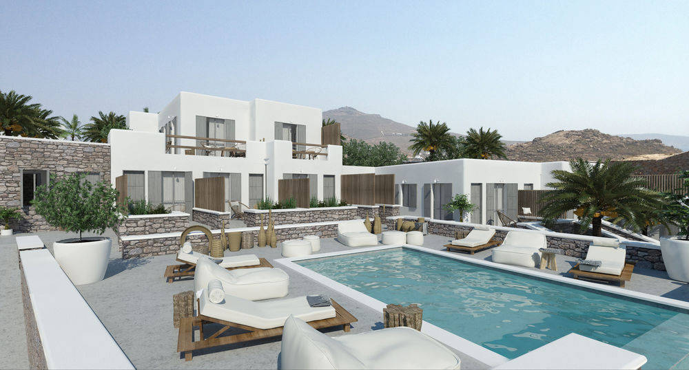 Mykonos Waves Beach House & Suites Ornos (Mykonos) Exterior foto