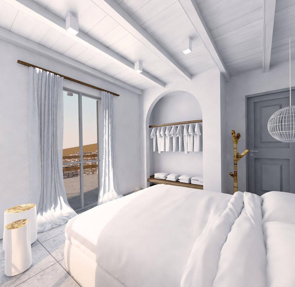 Mykonos Waves Beach House & Suites Ornos (Mykonos) Exterior foto