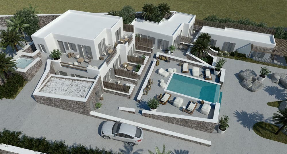 Mykonos Waves Beach House & Suites Ornos (Mykonos) Exterior foto